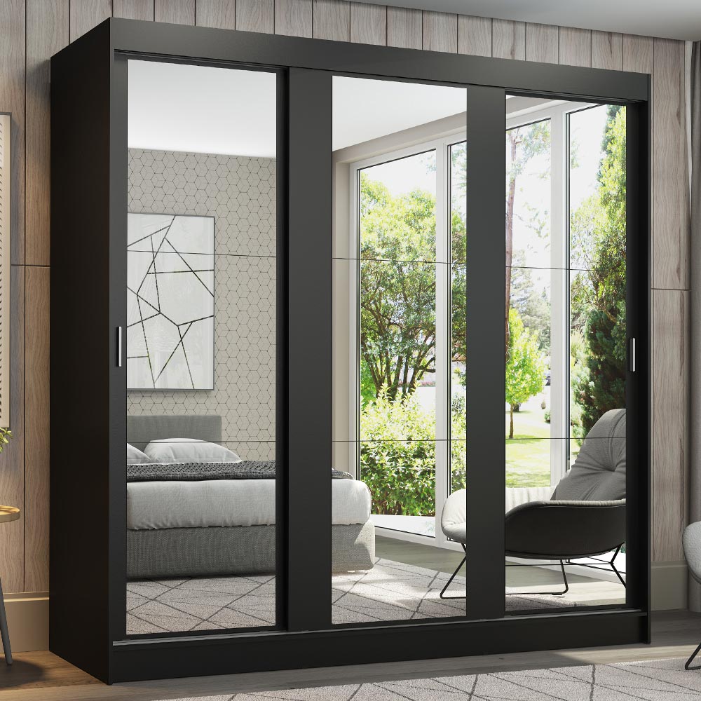 Closet Reno 3 Puertas Corredizas con Espejos