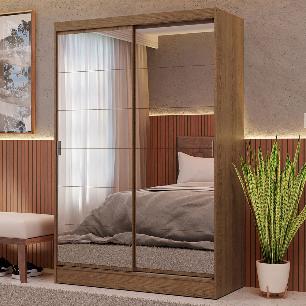 Closet Max 2 Puertas Corredizas con Espejos