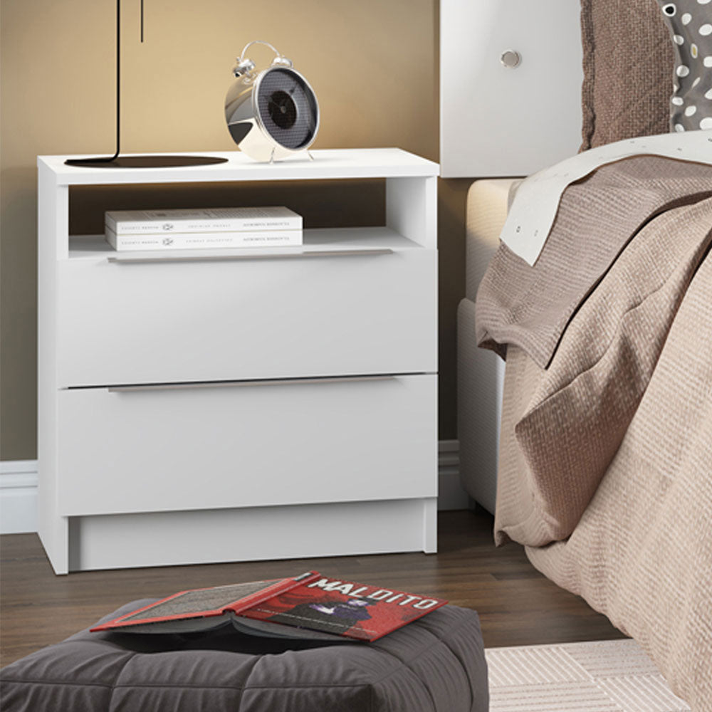 Mesa de Noche Madesa con 2 Cajones