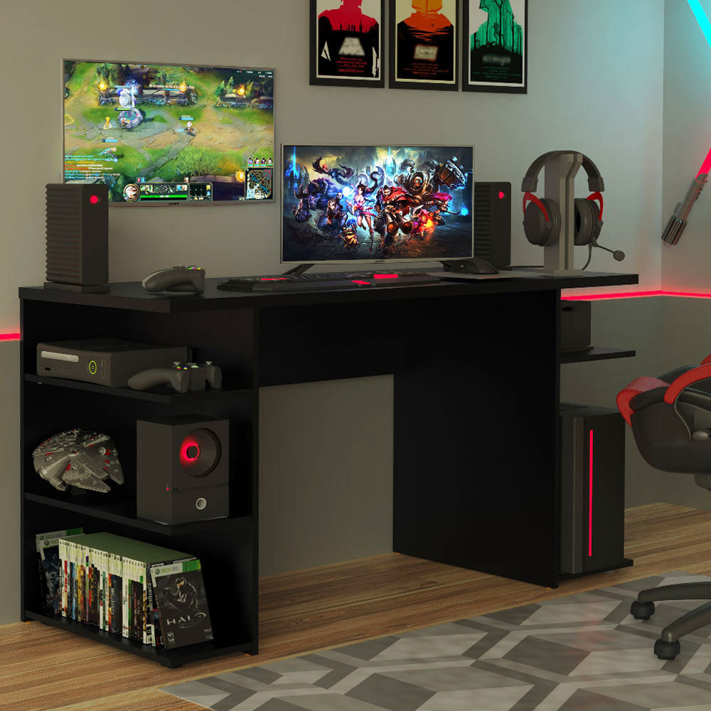Escritorio Gamer Moderno para PC y Consola