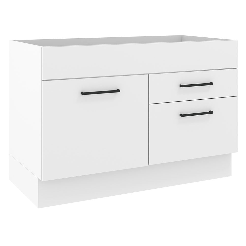 Mueble de Cocina Bajo Agata 1.20 m 1 Puerta 2 Cajones