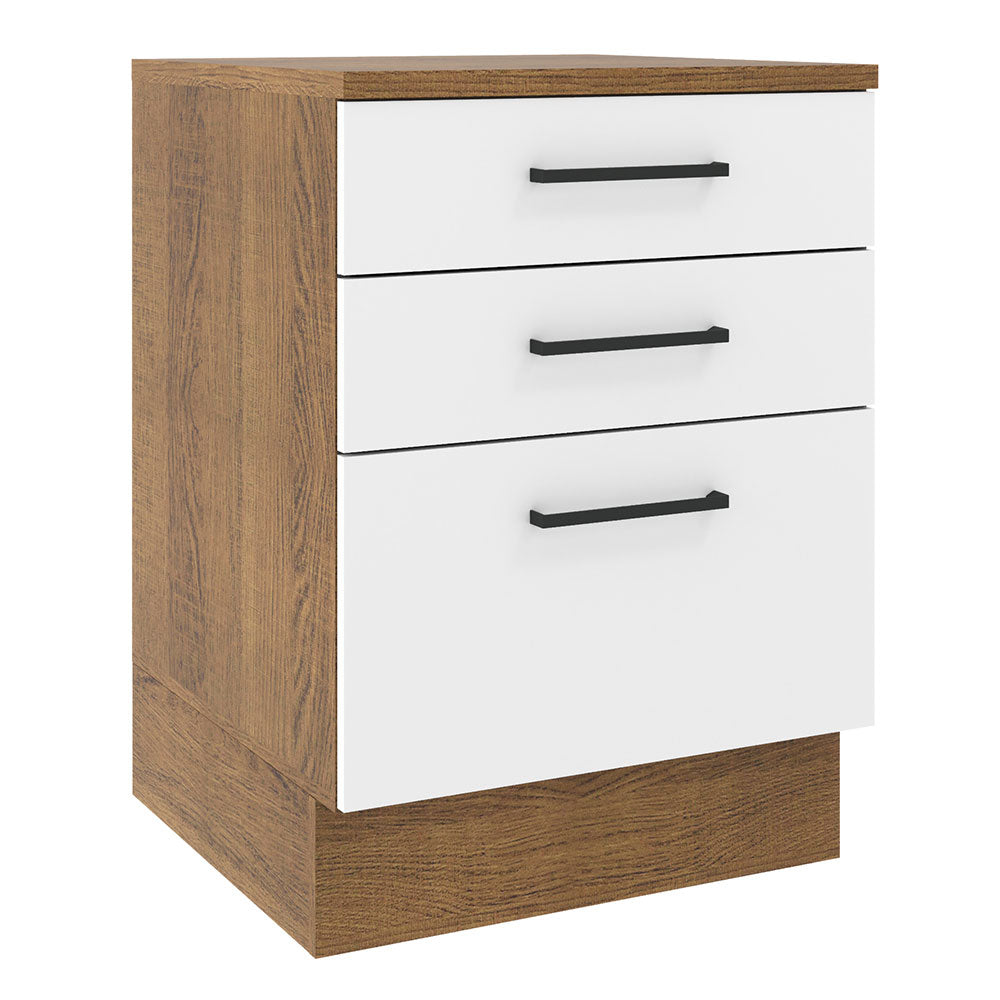 Mueble de Cocina Bajo Agata 60 cm 3 Cajones