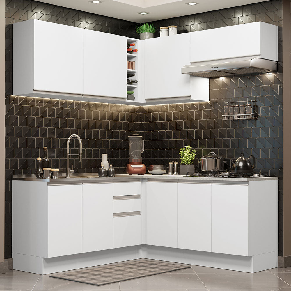 Cocina Integral de Esquina Glamy 3.50 m 03