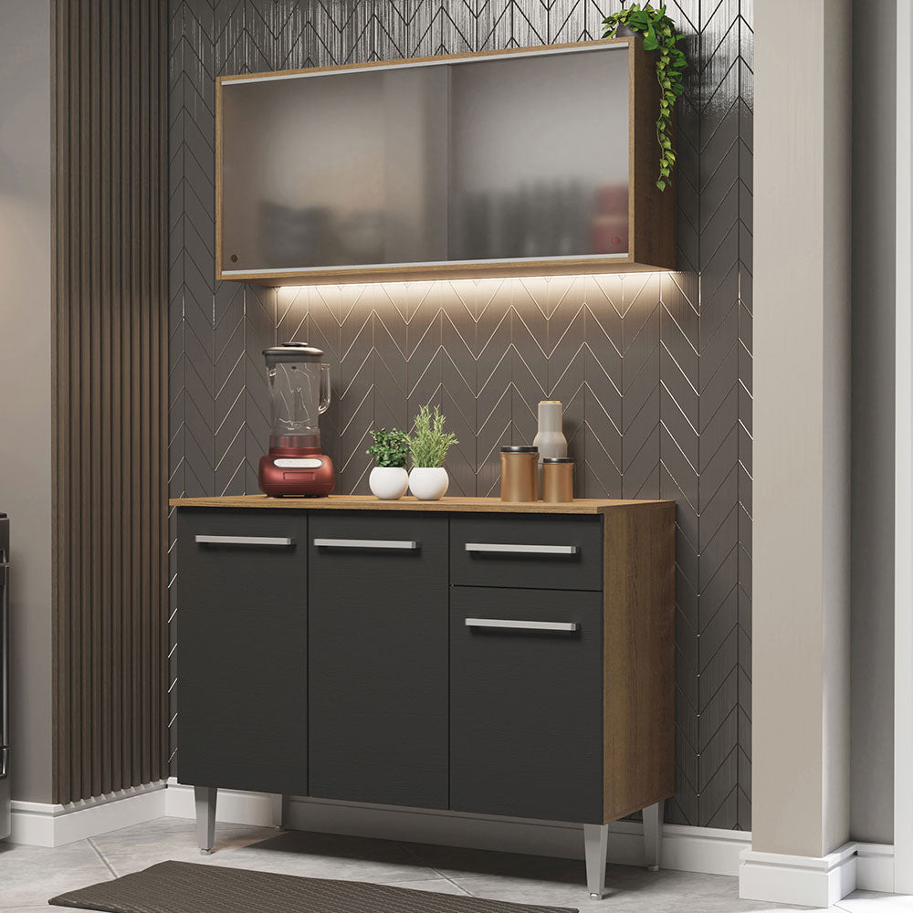 Cocina Integral Compacta Emilly 1.05 Metros