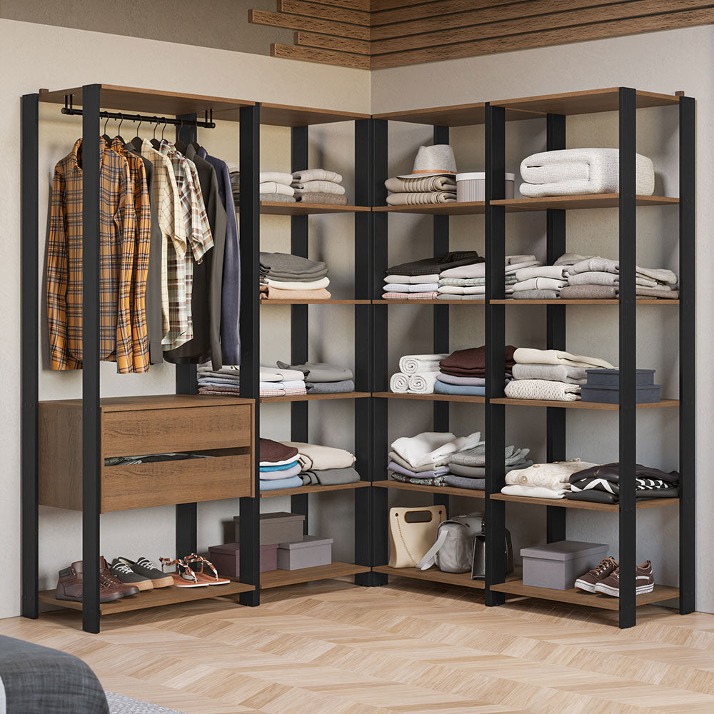 Closet Modulado Abierto Valencia 337 cm 05