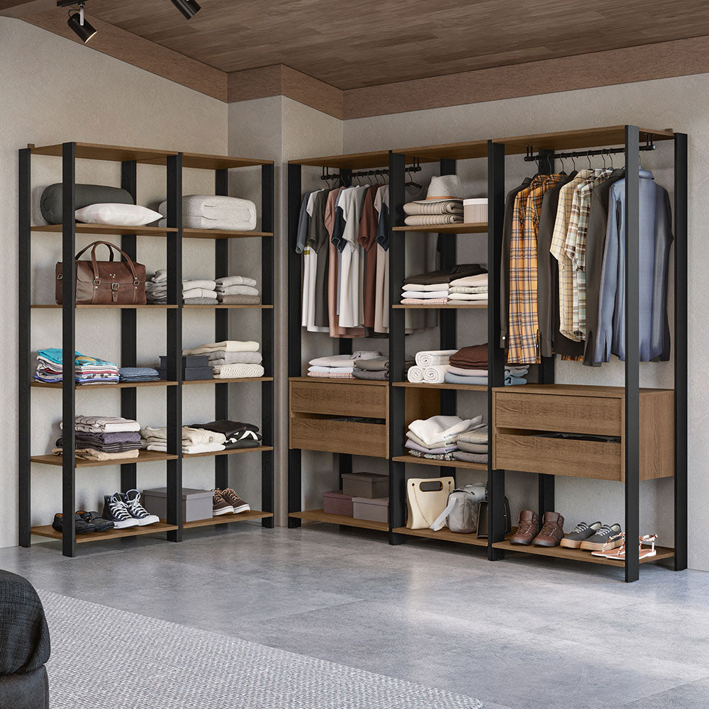 Closet Modulado Abierto Valencia 417 cm 01