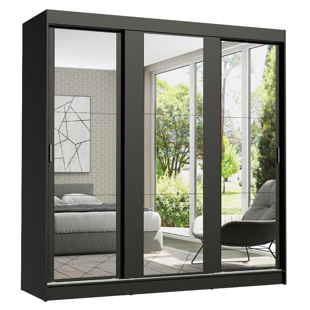 Closet Reno 3 Puertas Corredizas con Espejos