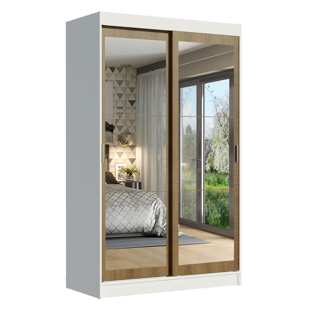 Closet Tokio 2 Puertas Corredizas con Espejos