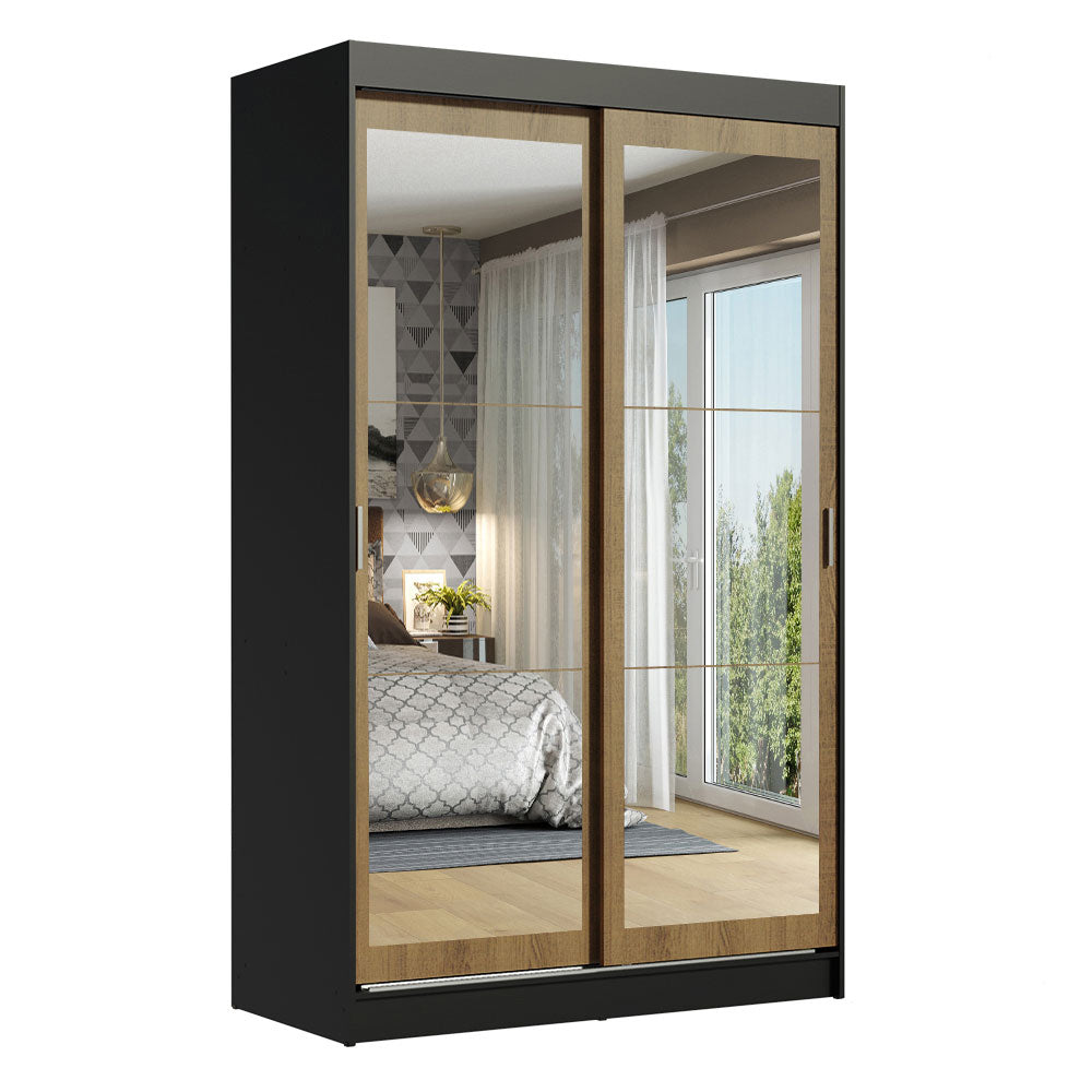 Closet Tokio 2 Puertas Corredizas con Espejos