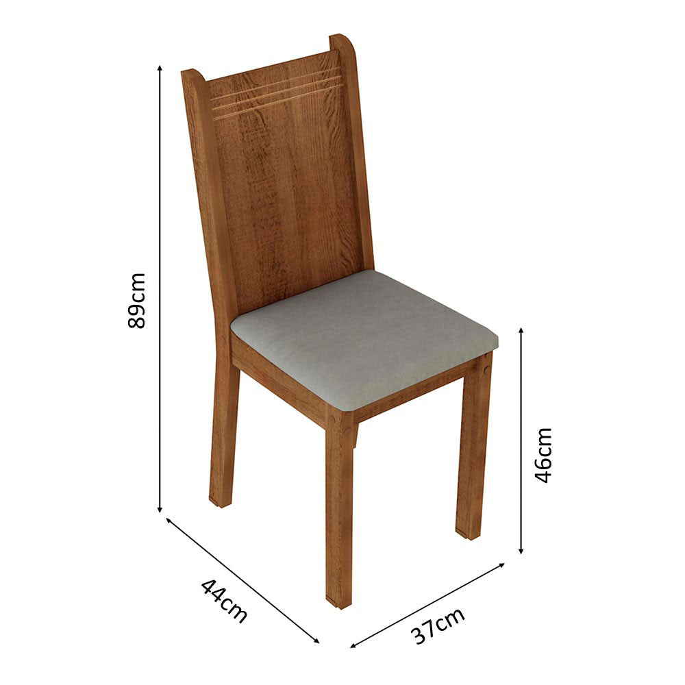 Kit de 4 Sillas de Comedor 4290