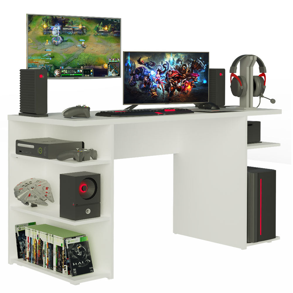 Escritorio Gamer Moderno para PC y Consola