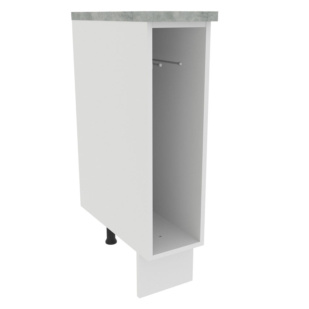 Mueble de Cocina Bajo Portapaños Glamy y Agata 20 cm