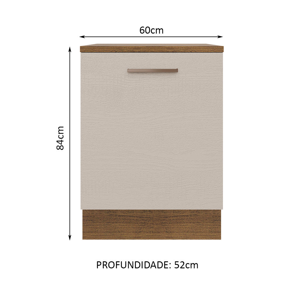 Mueble de Cocina Bajo Agata 60 cm 1 Puerta