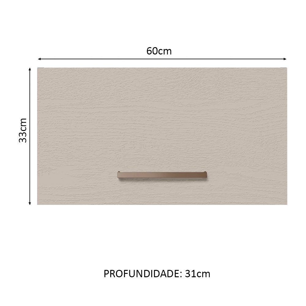 Mueble de Cocina Superior Agata 60 cm 1 Puerta Abatible