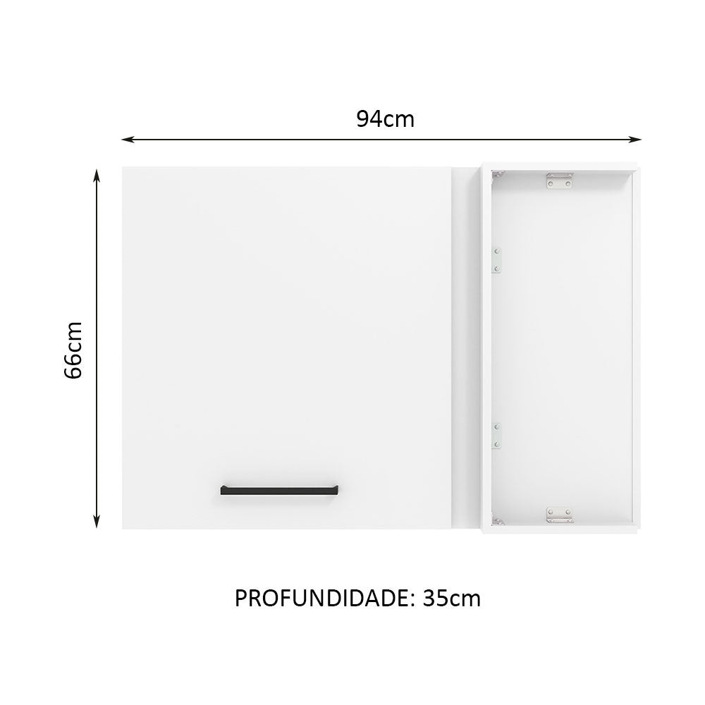 Mueble de Cocina Superior de Esquina Agata 1 Puerta