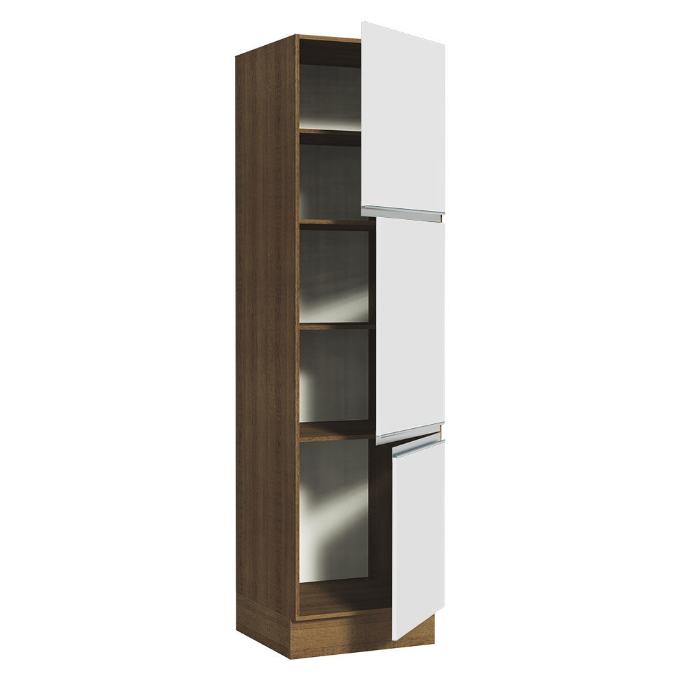 Mueble de Cocina Armario Vertical Glamy 3 Puertas