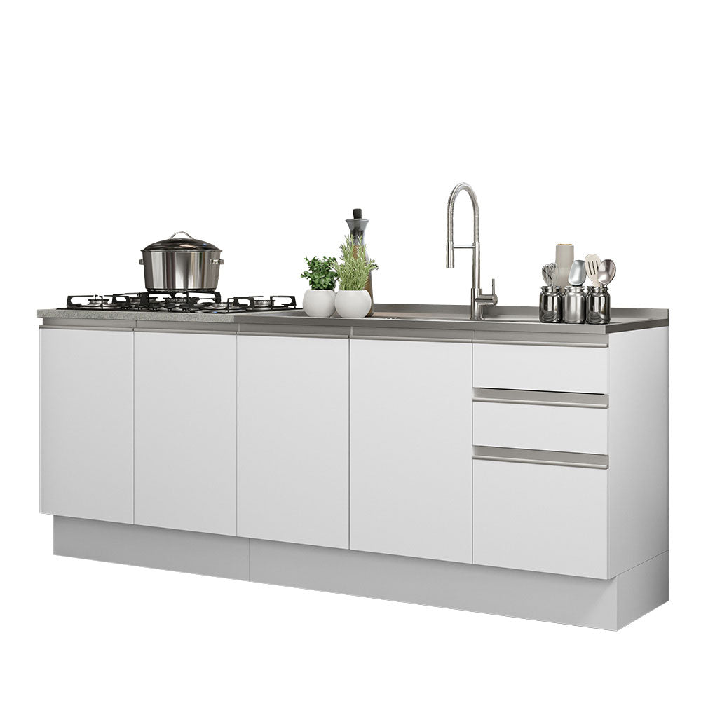 Cocina Integral de Esquina Glamy 3.30 m 02