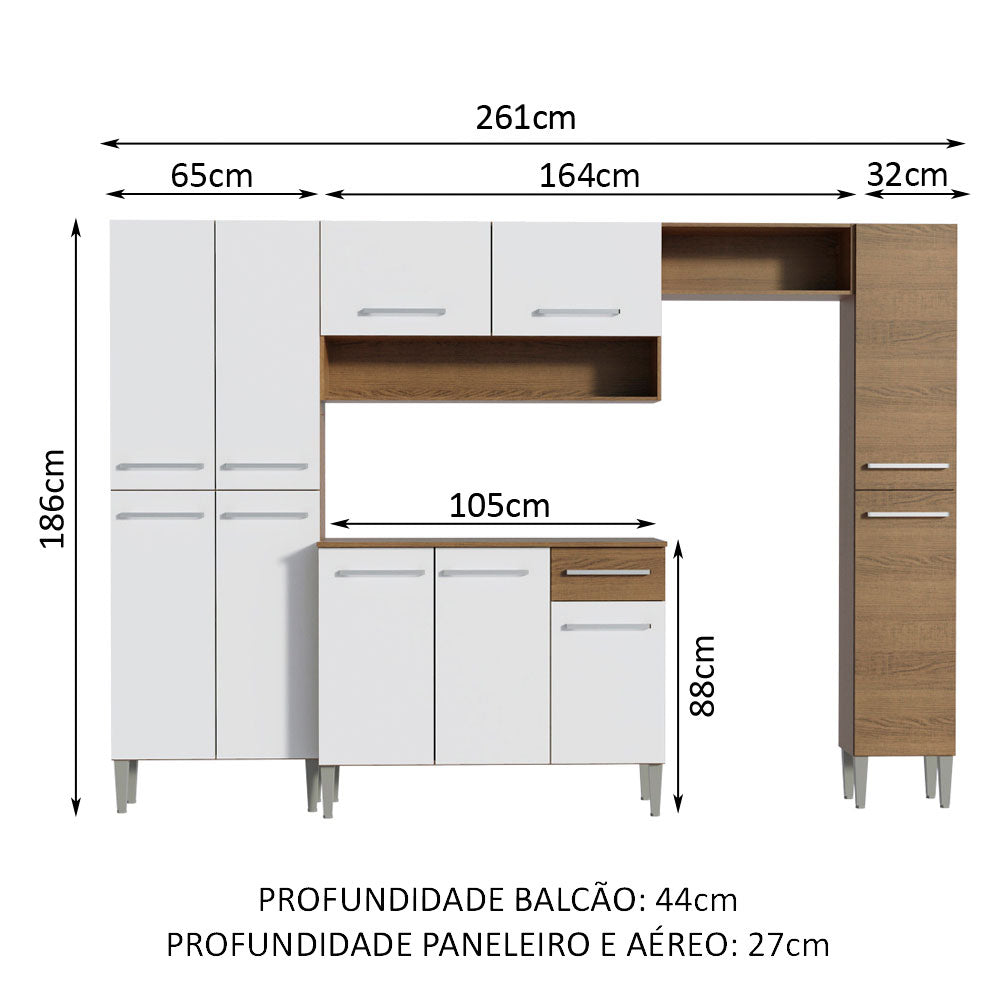 Cocina Integral Emilly Hit 2.60 Metros