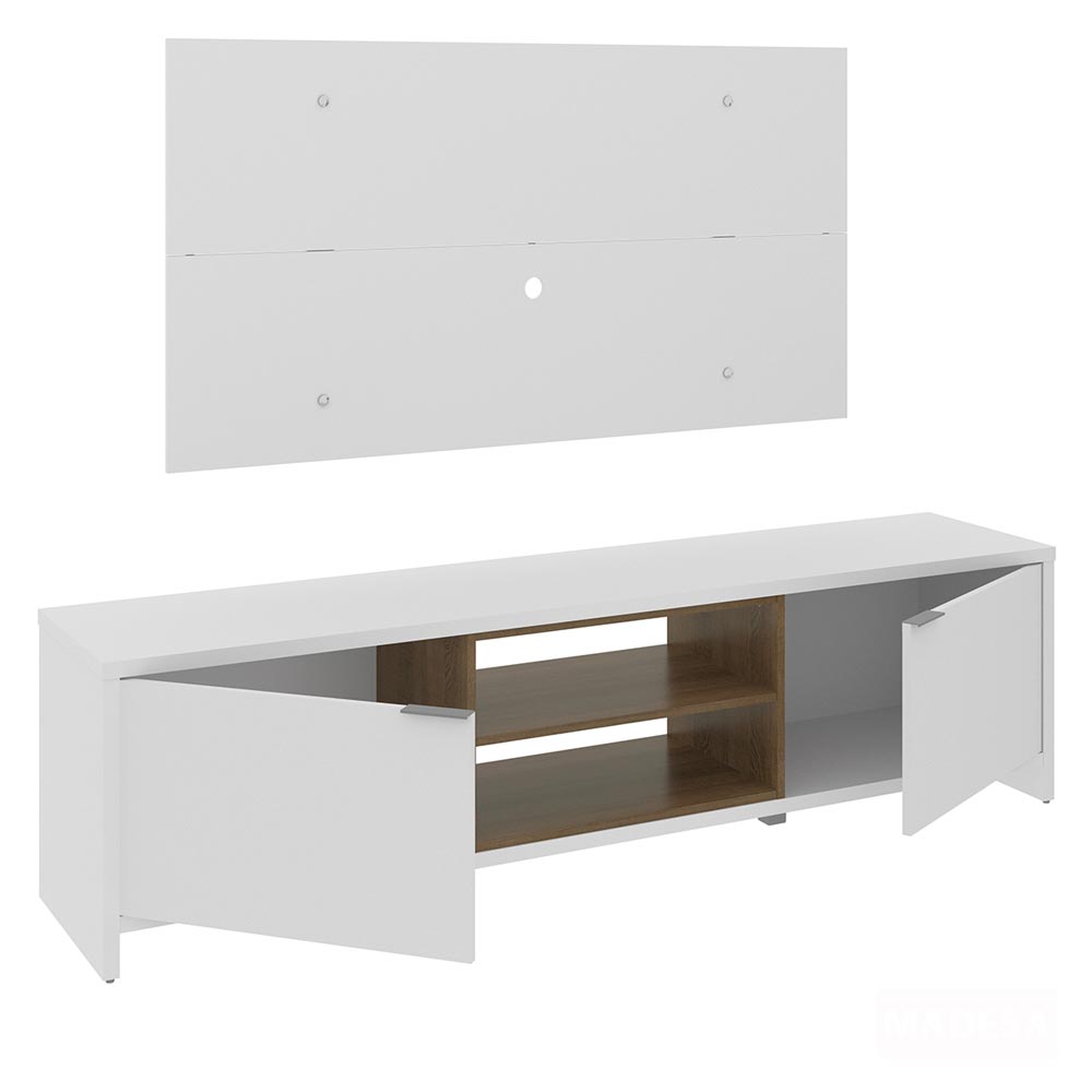 Centro de Entretenimiento para TV Metz Mesa y Panel Hasta 55 Pulgadas