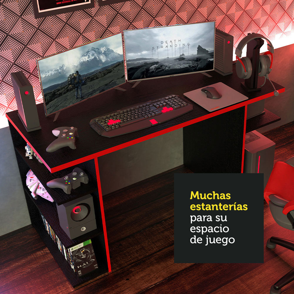 Escritorio Gamer Moderno para PC y Consola