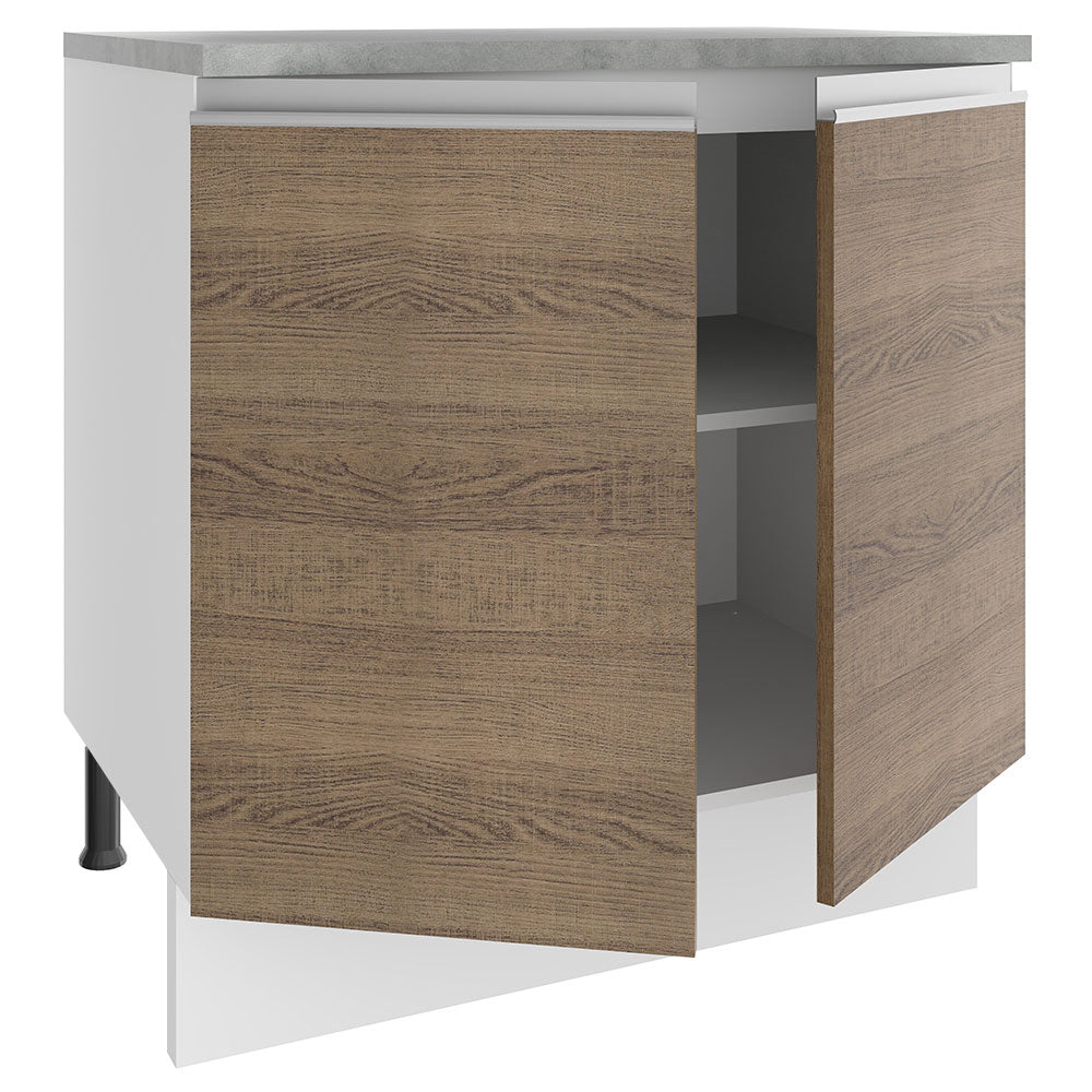 Mueble de Cocina Bajo Glamy 80 cm 2 Puertas