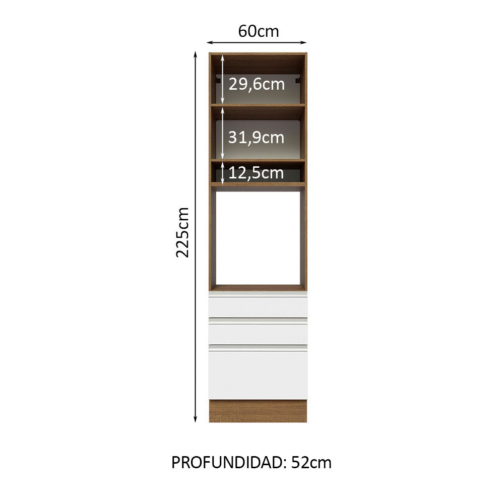 Mueble de Cocina para Hornos Glamy 60 cm