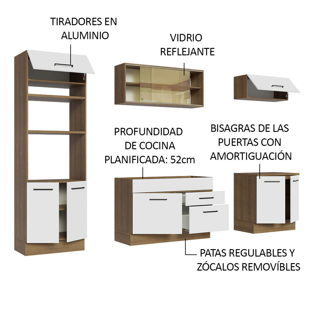 Cocina Integral Agata 2.70 Metros 03