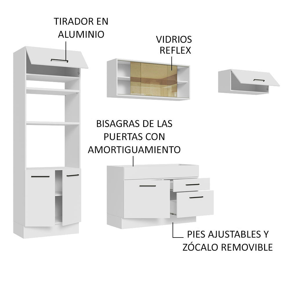 Cocina Integral Agata 2.70 Metros 04