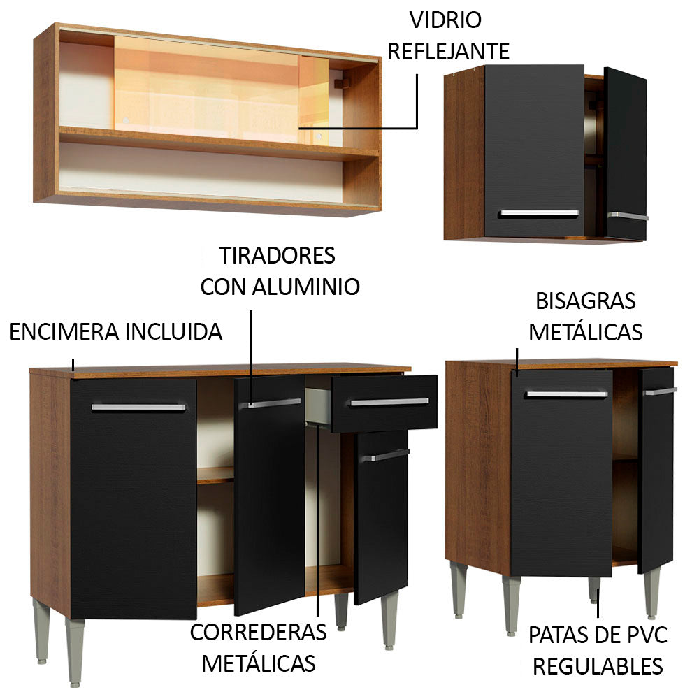 Cocina Integral Emilly King 2.30 Metros