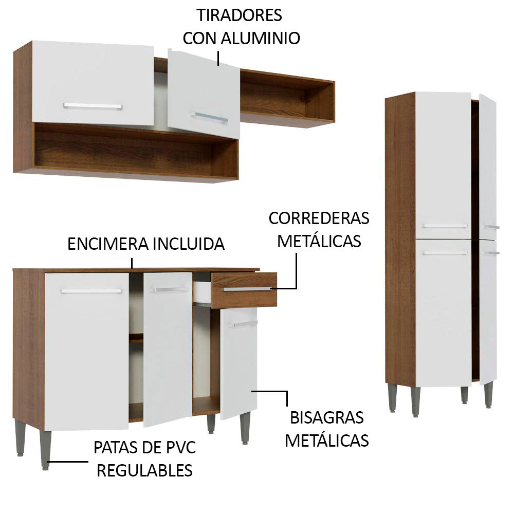 Cocina Integral Emilly Pop 2.30 Metros