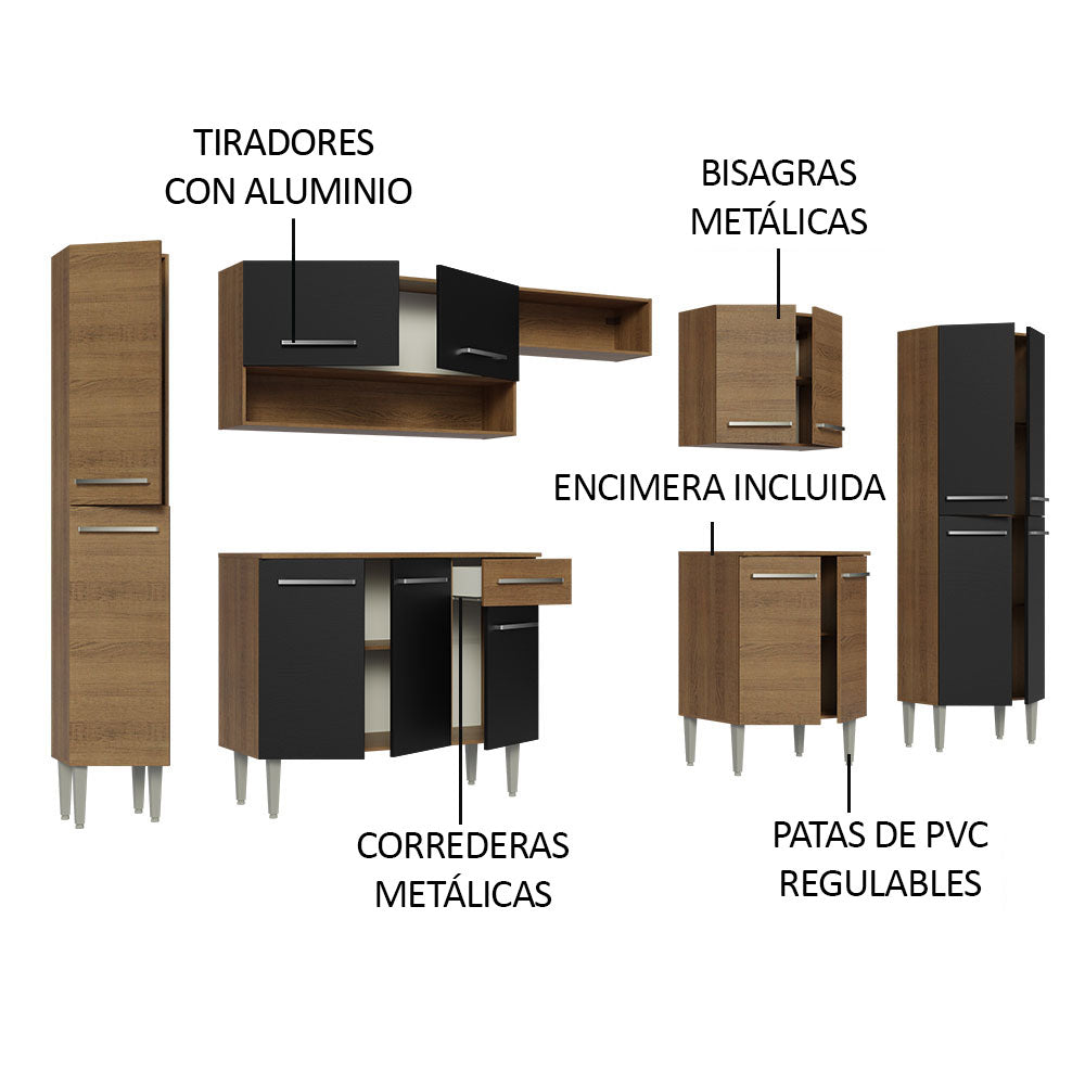 Cocina Integral Emilly 3.25 Metros 02