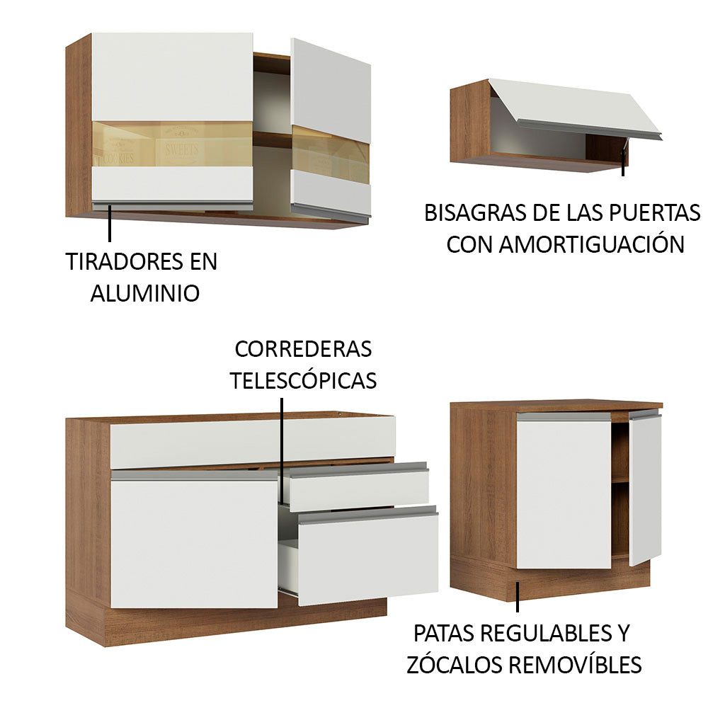 Cocina Integral Glamy 2.00 Metros 07