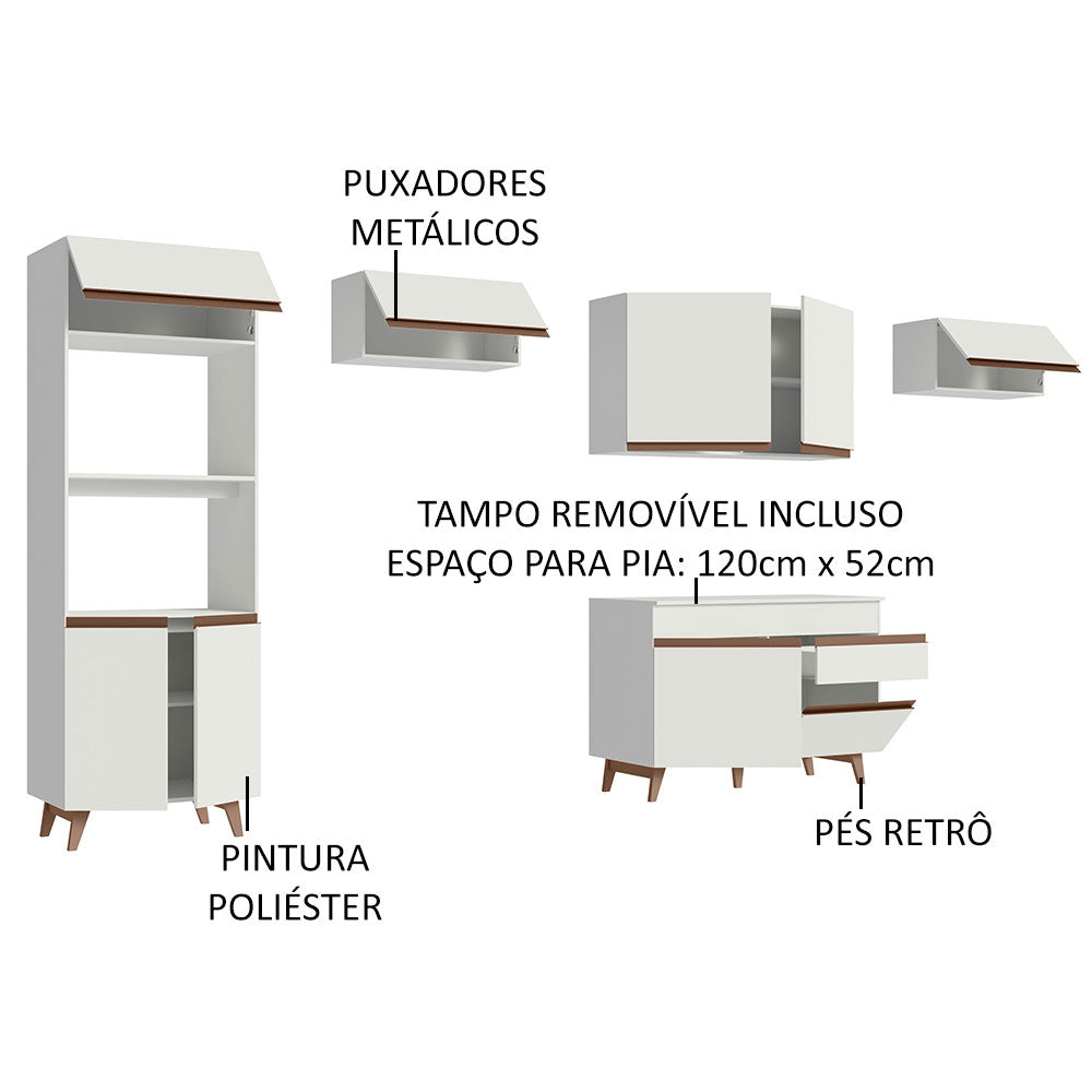 Cocina Integral Reims 3.30 m con Encimera 01