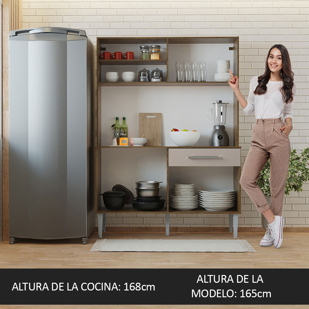 Mueble de Cocina Compacta Life 1.20 Metros