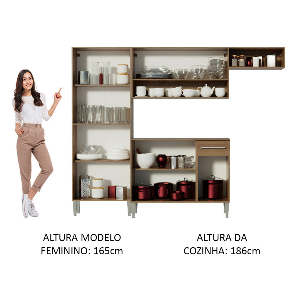 Cocina Integral Emilly Top 2.30 Metros