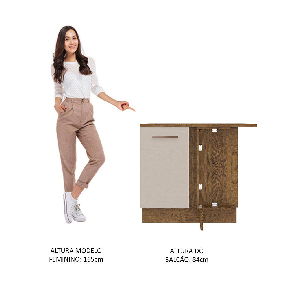 Mueble de Cocina Bajo de Esquina Agata 1 Puerta