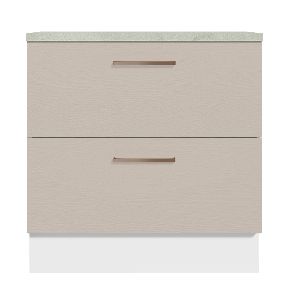 Mueble de Cocina Bajo Agata 80 cm 2 Cajones