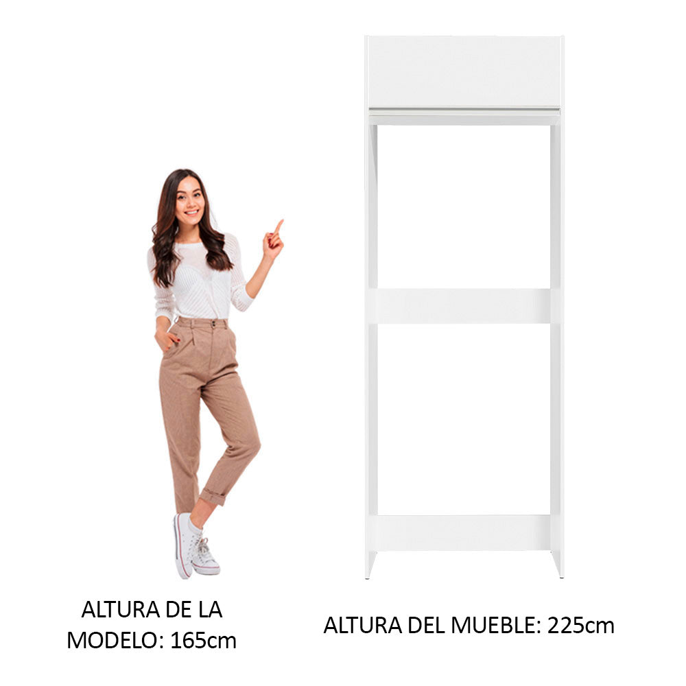 Mueble de Cocina para Nevera Glamy 1 Puerta Abatible