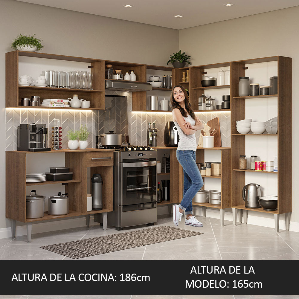Cocina Integral de Esquina Emilly 4.20 m 02