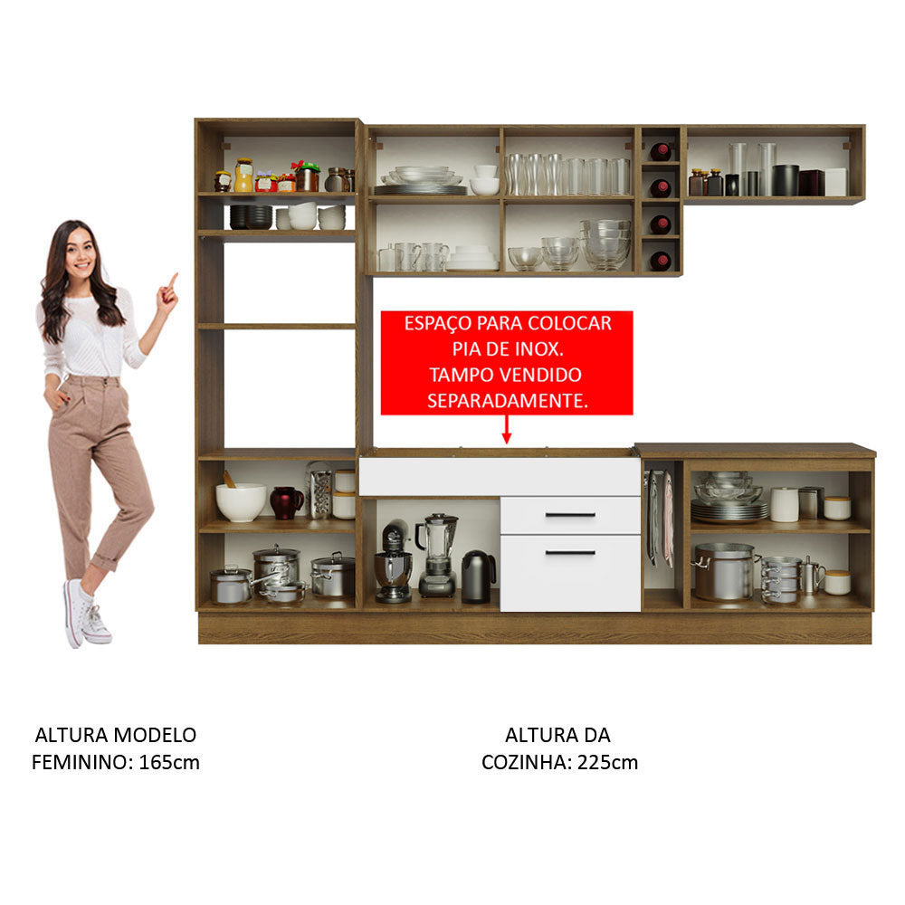 Cocina Integral Agata 2.90 Metros 01