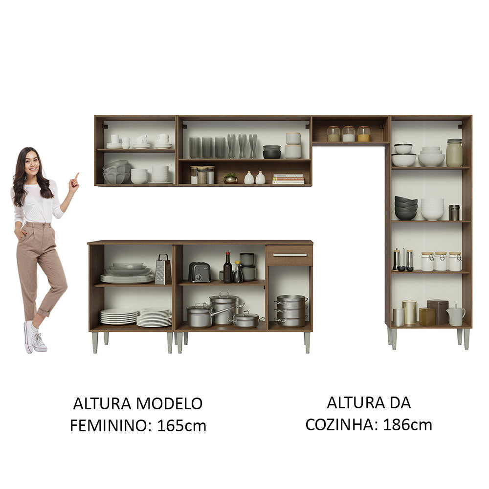 Cocina Integral Emilly 2.90 Metros 01