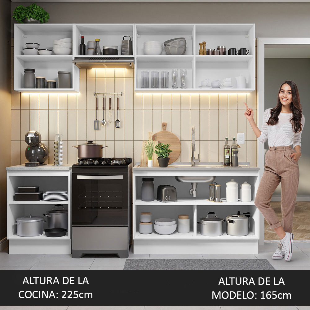 Cocina Integral Glamy 2.40 Metros 09