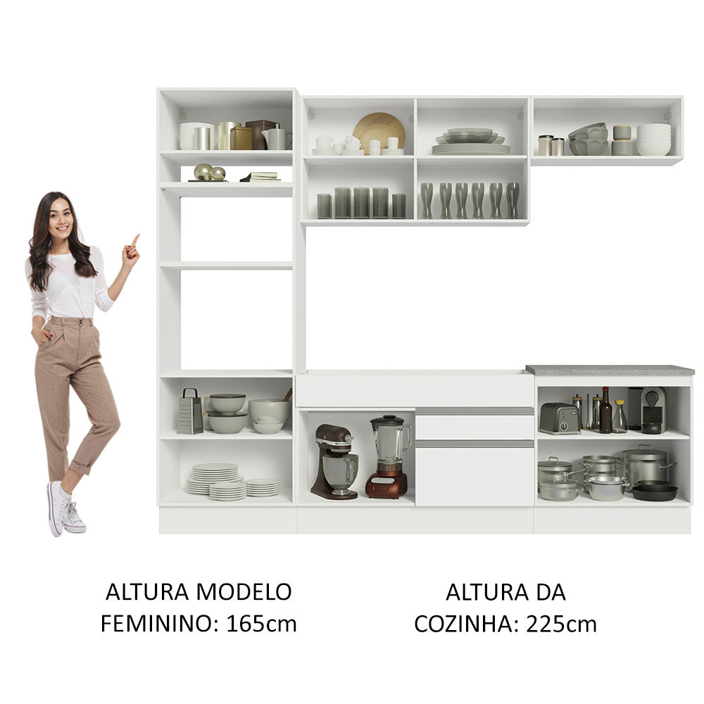 Cocina Integral Glamy 2.70 Metros 13