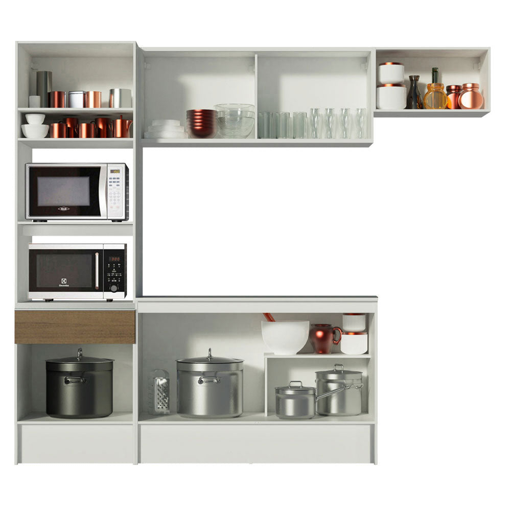 Cocina Integral Topazio 2.40 Metros con Encimera 01