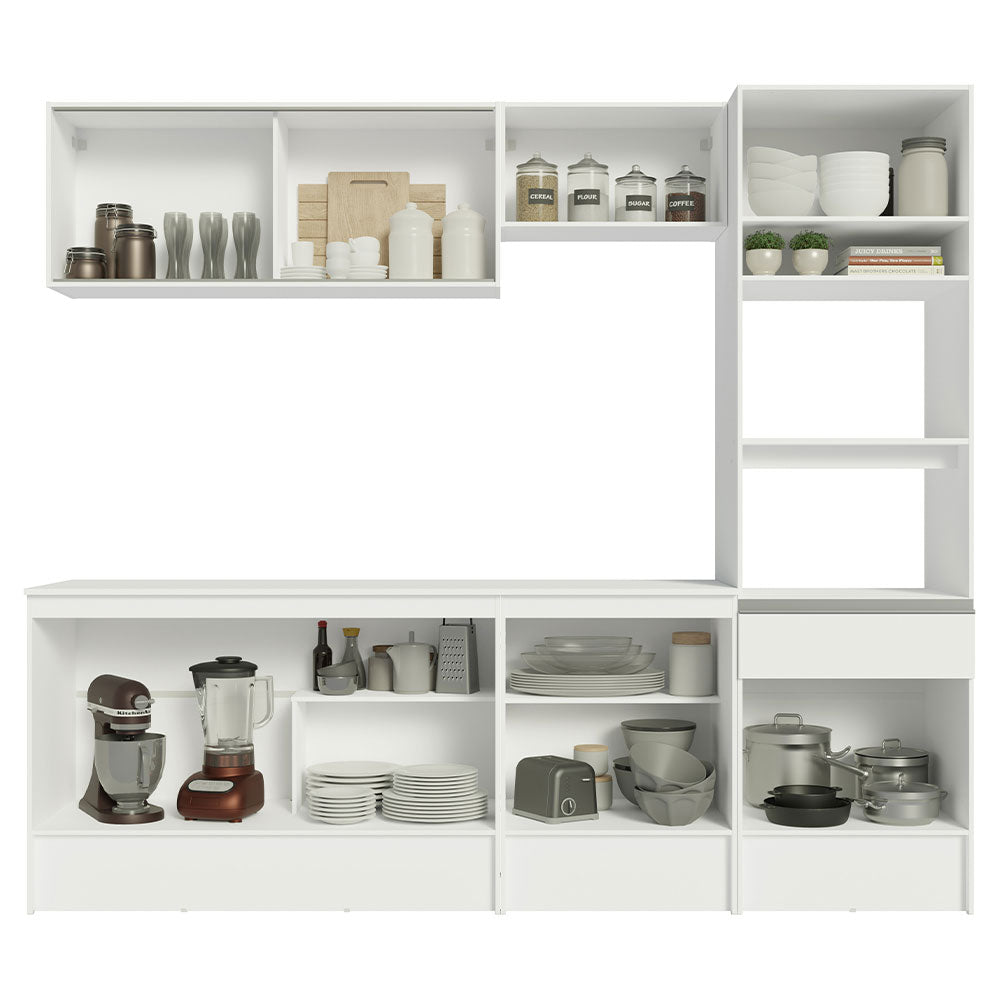 Cocina Integral Topazio 2.40 Metros con Encimera 05