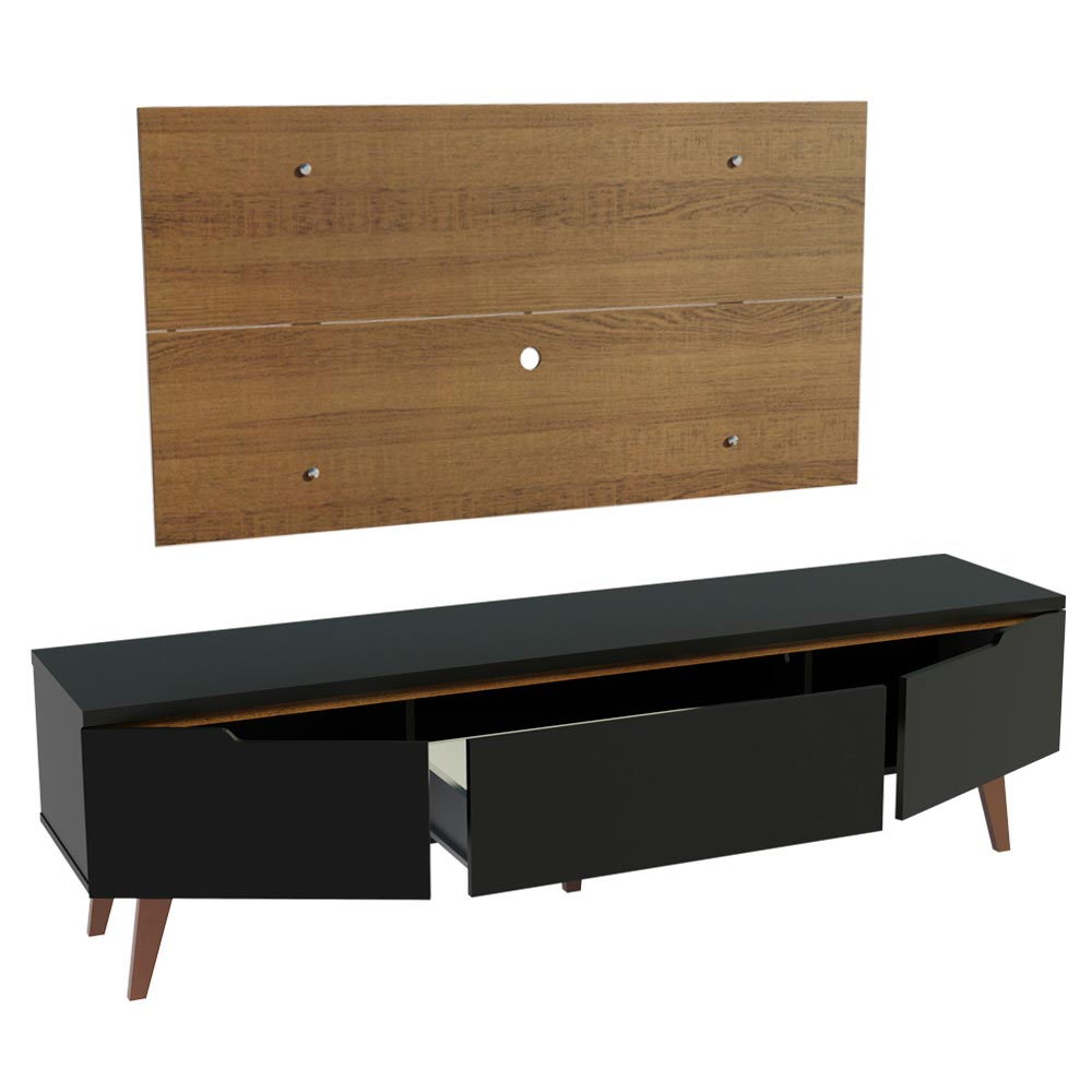 Centro de Entretenimiento para TV Reims Mesa y Panel Hasta 55 Pulgadas