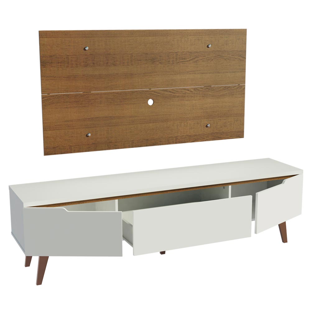 Centro de Entretenimiento para TV Reims Mesa y Panel Hasta 55 Pulgadas