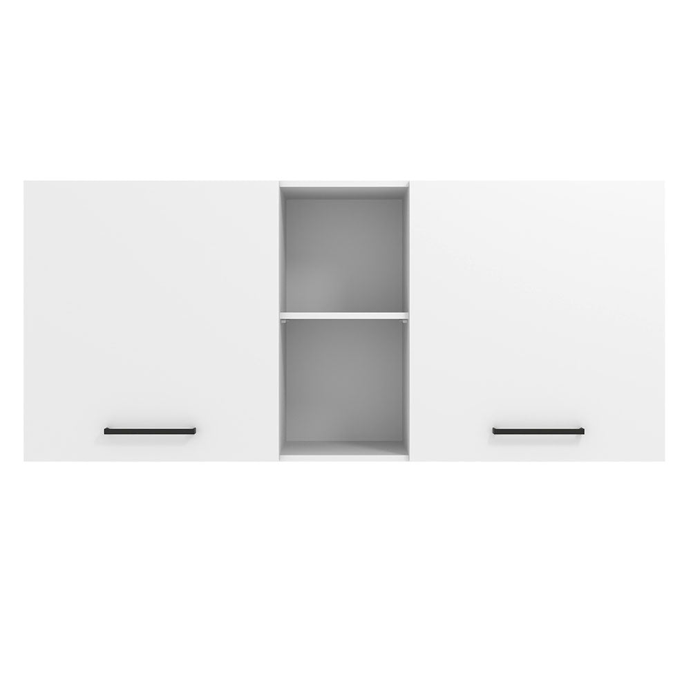 Mueble de Cocina Superior Agata 1.50 m 2 Puertas 2 Nichos Centrales