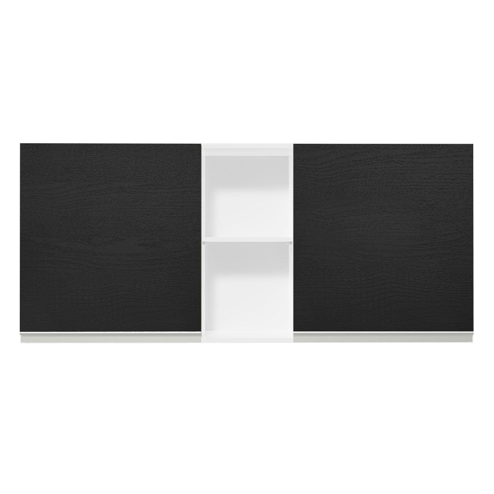 Mueble de Cocina Superior Glamy 1.50 m 2 Puertas 2 Nichos Centrales