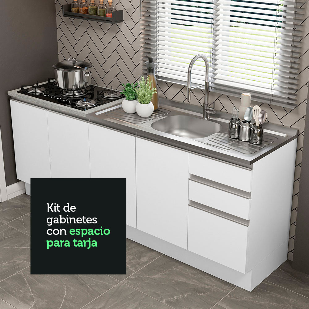 Cocina Integral de Esquina Glamy 3.30 m 02